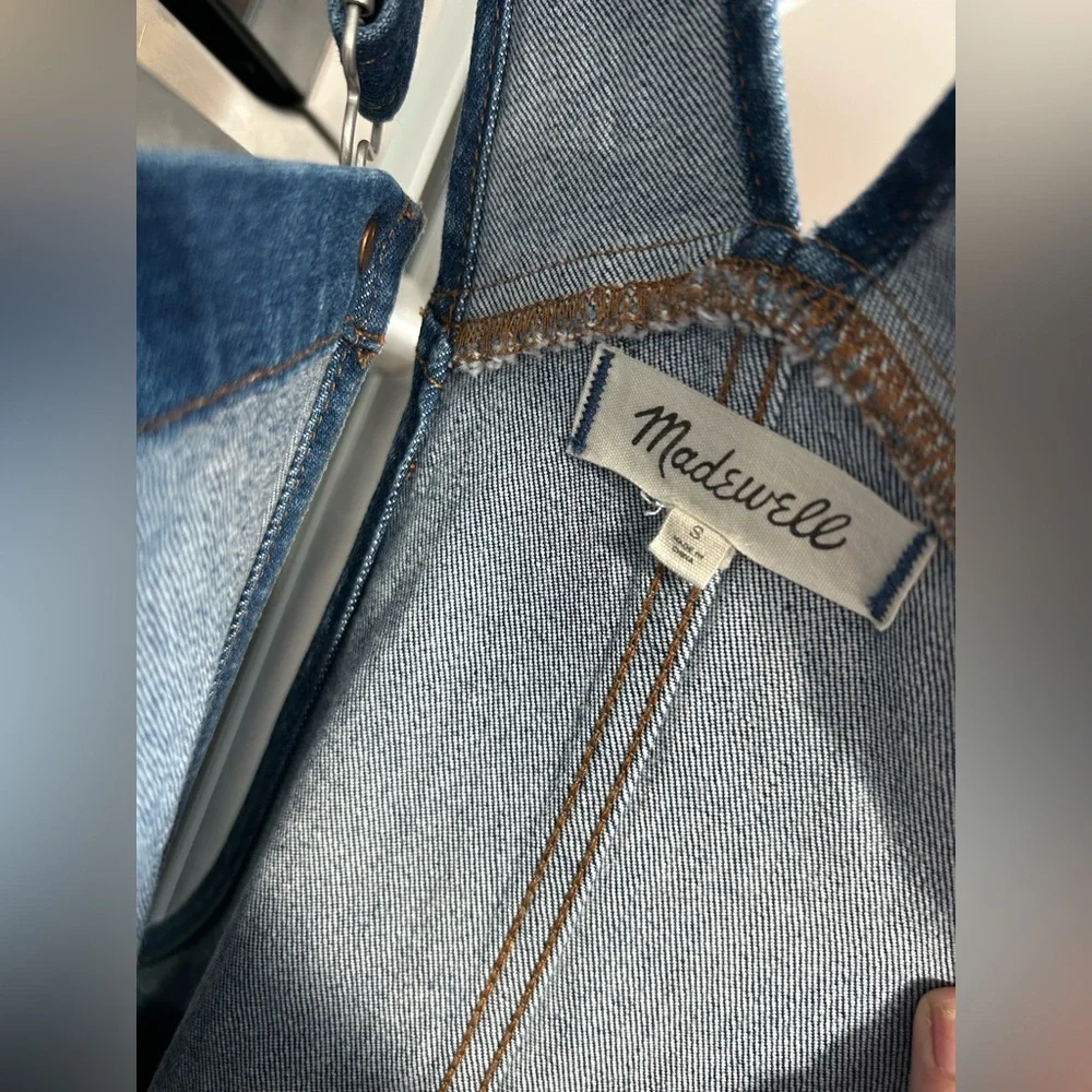 Madewell Skinny Overalls in Jansing Wash - Picture 9 of 9